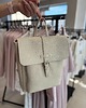 plecaki Skórzany plecak Amber BEIGE