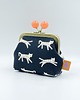 portfele damskie Cats Black Orange