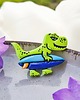 przypinki Humorystyczna biżuteria z dinozaurem przypinka z motywem dinozaura