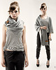 szale damskie Tuba Komin Szal Kapuza ORIGAMI DRESS