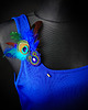 broszki Peacock Eye- broszka soutache