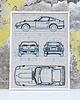 grafiki i ilustracje WYDRUK NA TEKTURZE 30X40 cm DATSUN 240 Z 280 Z
