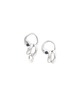 kolczyki srebrne SMOOTH  GEMstone  long/ silver earrings