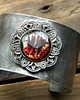 bransoletki wire wrapping roślinne klimaty  - BRANSOLETA MANKIET  CUFF