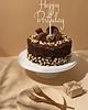 kuchnia - różne Dekoracja tortu urodzinowego Happy Birthday Drewniany topper