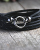 biżuteria męska LUX. męska bransoletka :: hello sailor :: black
