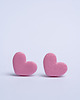 kolczyki z masy plastycznej Sztyfty pastylki serca