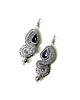 kolczyki soutache Sutaszowe kolczyki BAYAMO