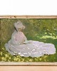 plakaty PLAKAT dekoracyjny,  Claude Monet obraz, książki, czytanie książek