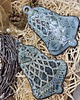 ozdoby choinkowe Zestaw ceramicznych zawieszek