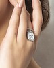pierścionki srebrne Pierścionek regulowany Fashion Zircon