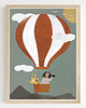 plakaty Plakat Lot balonem