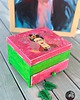 pojemniki na biżuterię Toaletka boho z lusterkiem, Frida Kahlo, prezent