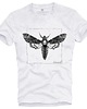 t-shirty męskie T-shirt męski UNDERWORLD Night Butterfly biały
