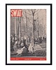 grafiki i ilustracje Oprawiona okładka czasopisma ŚWIAT  z 04/1955 roku, fot. Władysław Sławny
