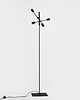 lampy podłogowe Lampa podłogowa minimalistyczna Twigo Floor 4, czarna