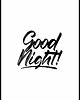 plakaty Plakat "Good night 01"