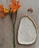 pojemniki na biżuterię Patera Ceramiczna Biało beżowa Handmade
