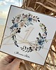 kartki scrapbooking Ręcznie robiona kartka na 1 rocznicę ślubu - pierwsza rocznica ślubu