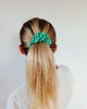 gumki do włosów Gumka jedwabna, scrunchie, frotka queen of emeralds MIDI