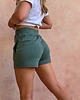 szorty damskie Spodenki dresowe damskie - VINTAGE GREEN