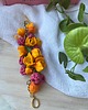 bransoletki - inne Bransoletka Owocowa. Malina i tulipany. Handmade
