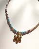 chokery Kolorowy choker z zawieszką