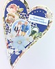 kartki scrapbooking Kartka na dzień Babci i Dziadka z postaciami