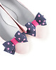 klipsy do butów Klipsy do butów Coquet-Kokardki 3D M/P!nk Dots