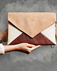 kopertówki Kopertówka Letter Medium Tricolor