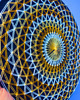 Ozdoby na ścianę Rozeta INFINITY z tutorialem - Zestaw DIY String Art BOX