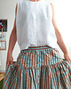 spódnice midi Spódnica  z kieszeniami   ARIA _DAY_02  seersucker