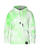 bluzy męskie Męska Bluza z kapturem Green Pastels