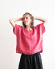 t-shirt damskie lniana bluzka "MOMO"