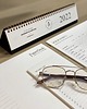 kalendarze i plannery Minimalistyczny  kalendarz biurkowy 2022