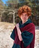 moda - inne Ponczo kąpielowe z bawełnianej frotte  MAROON MASTER