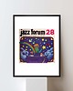 plakaty Plakat Oprawiona okładka czasopisma JAZZ FORUM nr 28 z 1974 r, aut. Rafał Olb...