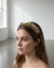 Ślubne ozdoby do włosów Bersa - podwójna opaska