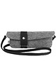 torebki mini Kopertówka z filcu FLY BLACK