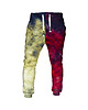 spodnie dresowe damskie DR.CROW Spodnie Fullprint White Red Skull