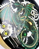 wisiory WISIOR - Dragon Green Beast II - unikatowy prezent