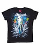 t-shirt damskie Ręcznie malowana damska koszulka ze słoniem