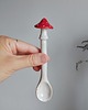 kuchnia - różne Łyżeczka ceramiczna z  muchomorem, z grzybkiem