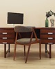biurka Biurko palisandrowe, duński design, lata 70, Eigil Petersens M