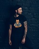 t-shirty męskie Koszulka organiczna z nadrukiem Devil