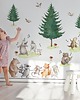 naklejki ścienne do pokoju dziecka Leśna Ferajna - Naklejki Dla Dzieci - Wzór 11