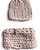 czapki damskie Zestaw czapka i Komin 100% merino
