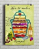 grafiki i ilustracje Rumpot - plakat kuchenny art giclee