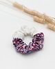 gumki do włosów Scrunchie/frotka len bawełna patchwork