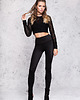 legginsy Legginsy z wysokim stanem z Lycry